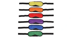 Maska (páska) na oči - sada 6 ks (dark)