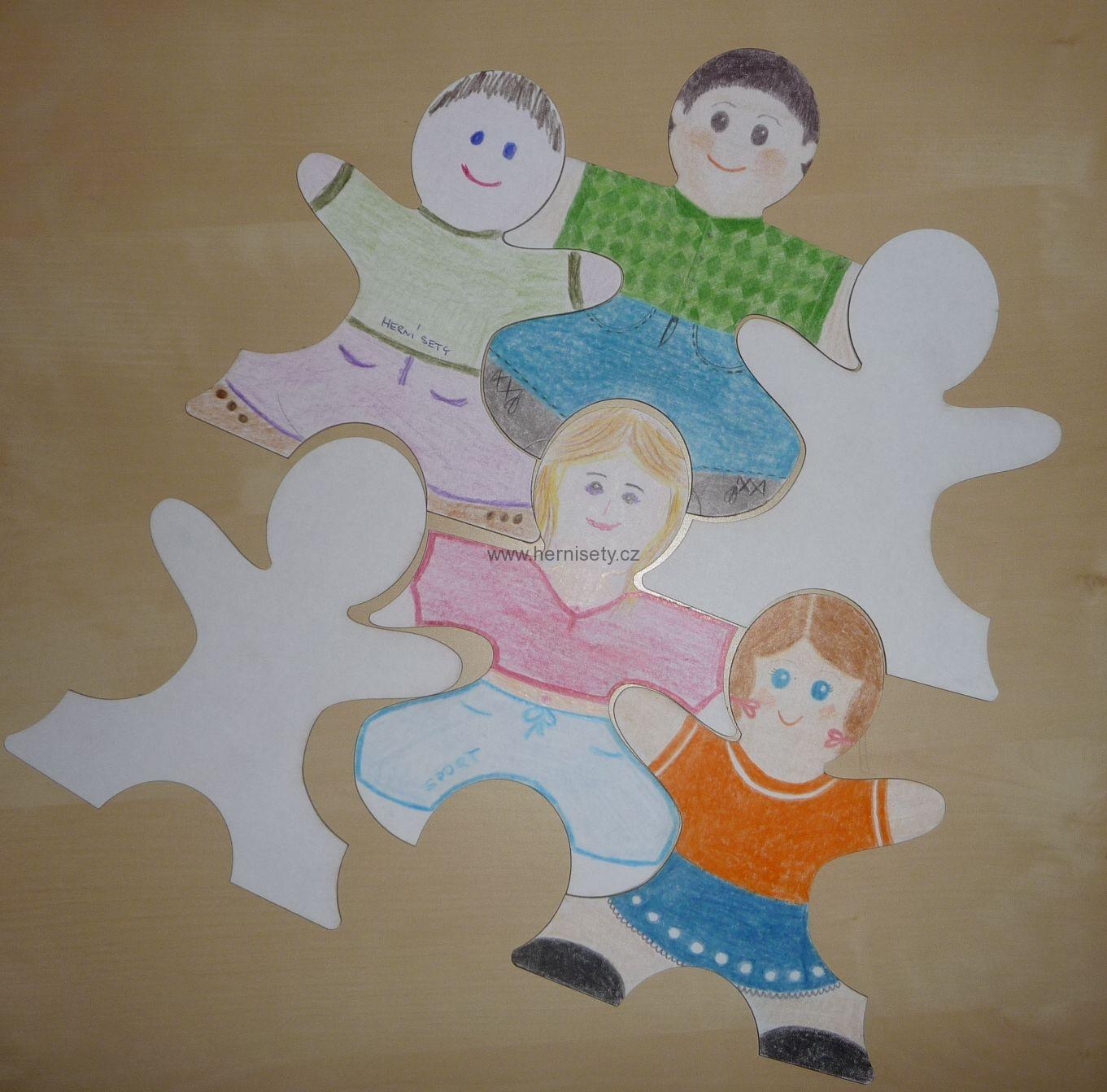 Puzzle - postavičky